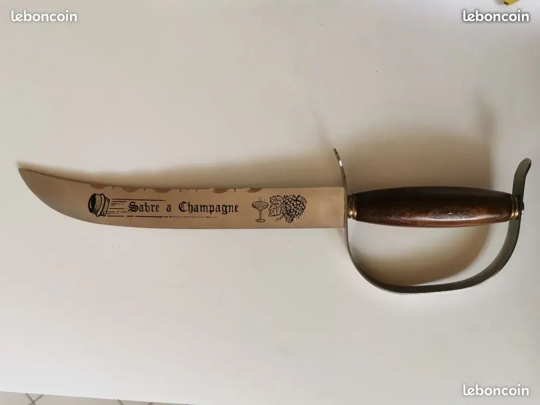Sabre à champagne Roger Orfèvre (image 1)