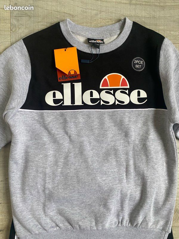 Ensemble Jogging + Sweat Ellesse Enfant Neuf (image 2)