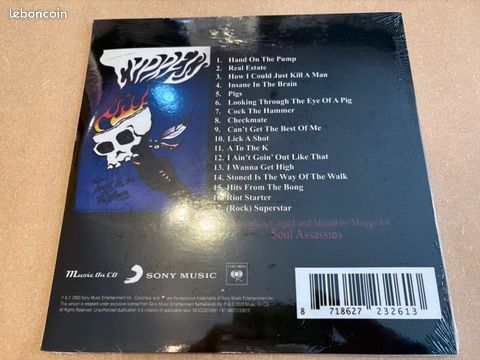 Cypress hill live 2 vinyles fillmore etat neuf sealed (image 2)