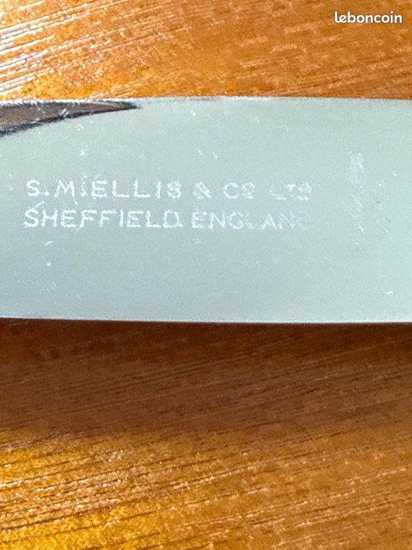 18 couteaux vintage anglais S. M. Ellis & Co – Sheffield – jamais utilisés (image 2)