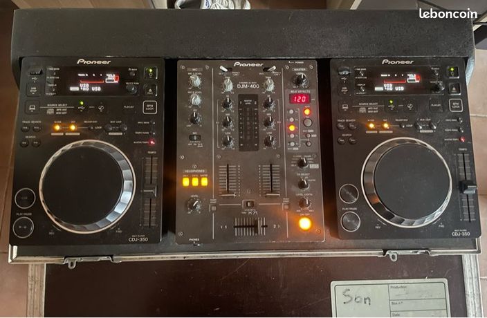 Pioneer CDJ 350 + DJM 400 - Instruments de musique