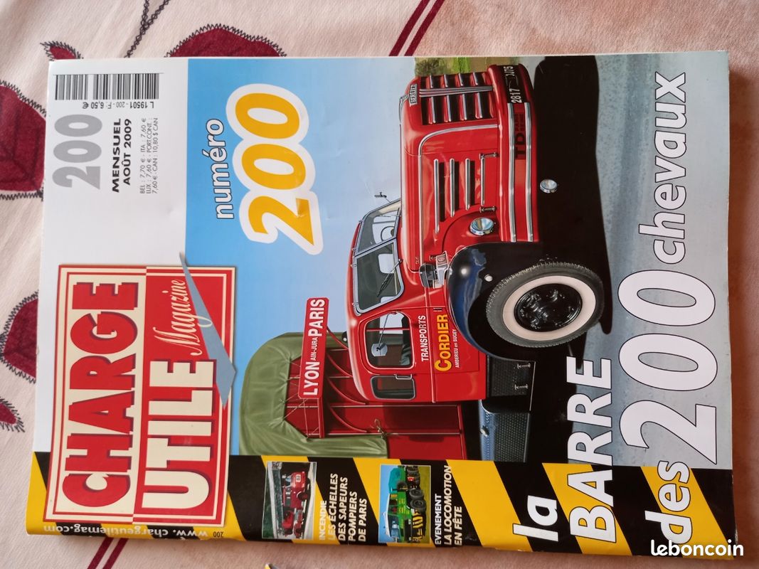 Magazines CHARGE UTILE anciens (image 2)