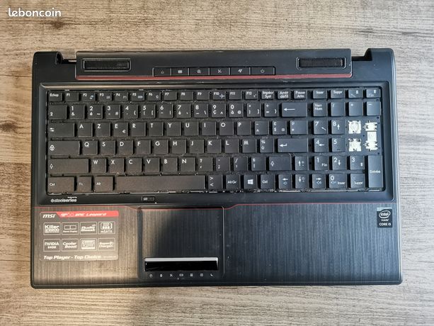 Clavier AZERTY Français NEUF Pour MSI GP60-2PE, GP60-2QE, GP60-2QF Leopard - Original
