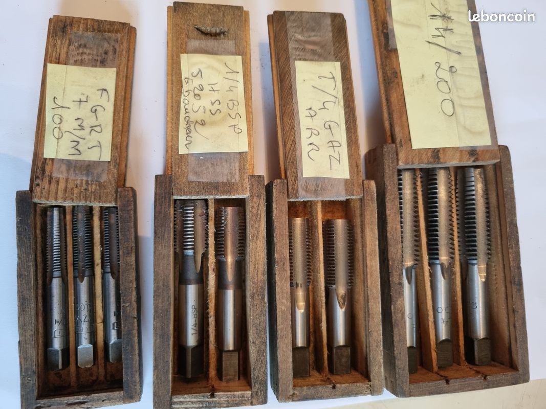 7 boîtes de tarauds (image 3)