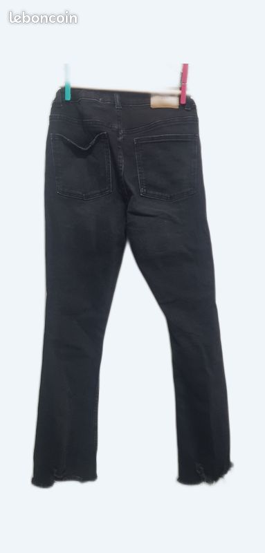 Vend Jean noir pour fille Zara 11 12 ans (image 1)