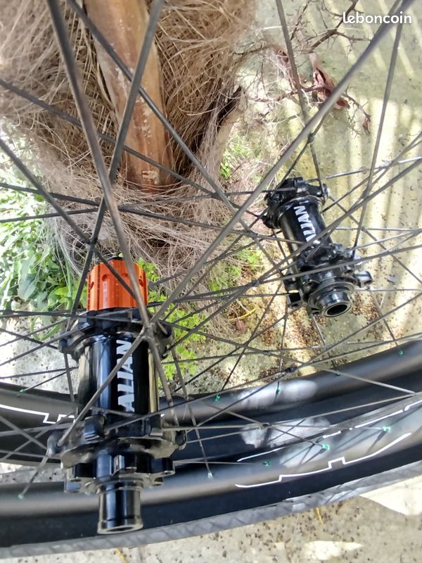 Paire de jantes Alian Gravel Elite Carbone (roulements céramique) (image 3)