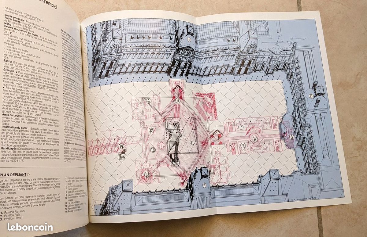 Grand Louvre - Le guide complet avec le plan dépliant - 1989 (image 4)
