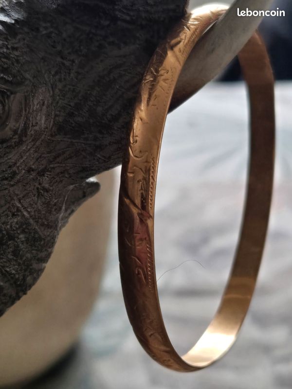 Bracelet Vintage En Or 18 Carats (750/1000) - Poids 27,23g, Style Articulé Années 60, Occasion