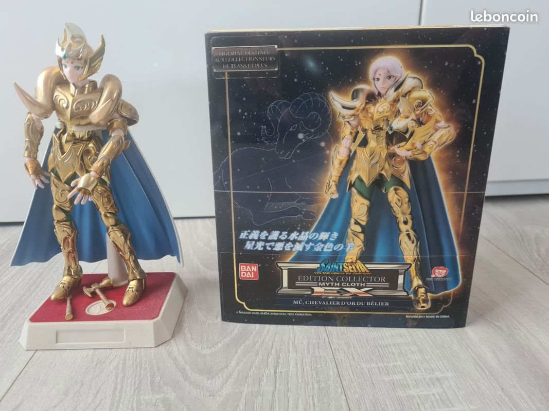 FIGURINE SAINT SEIYA Myth Cloth Mu Aries Belier Chevalier Or Bandai du zodiaque EUR 40,00 - FR FIGURINE SAINT SEIYA Myth Cloth Mu Aries Belier Chevalier Or Bandai du zodiaque EUR 40,00 - FR