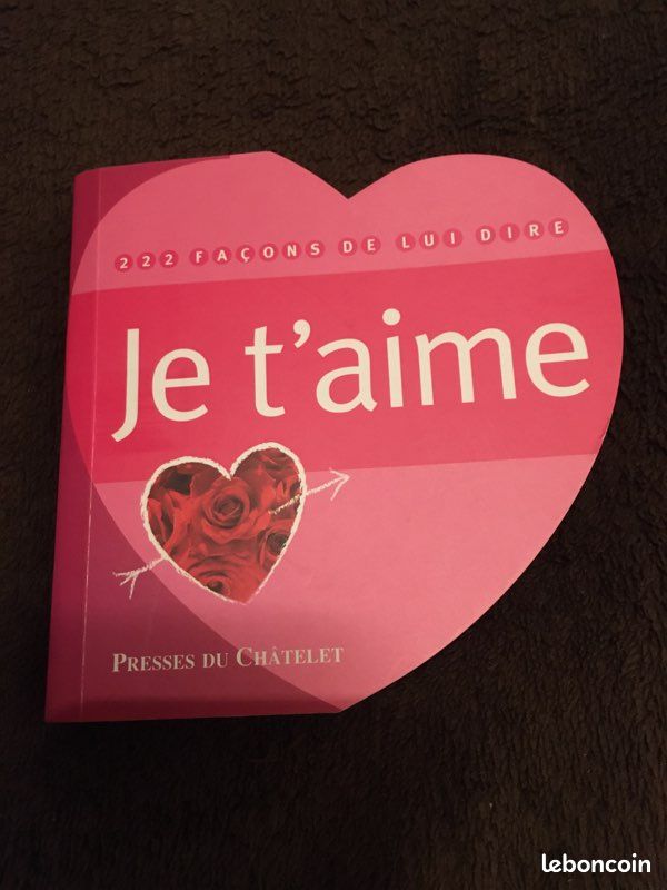 Livre cœur « je t’aime » (image 2)