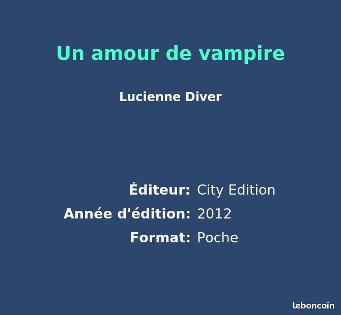 Un amour de vampire (image 2)
