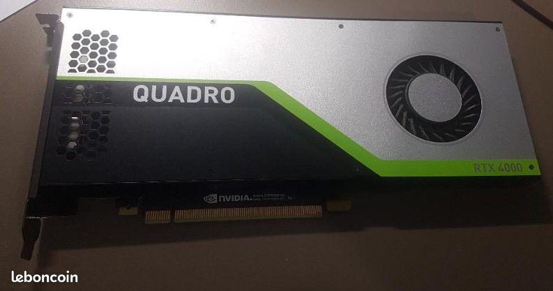 Carte graphique NVIDIA Quadro RTX 4000 (image 1)