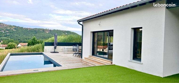 Loue maison 4 chambres brives Orzilhac