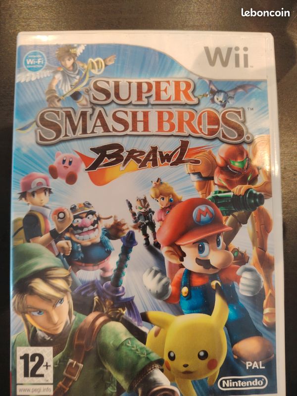 Super smash bros brawl wii (image 1)