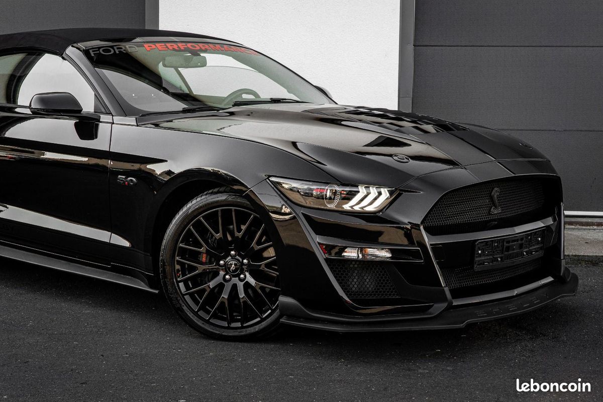 FORD Mustang GT 5.0 V8 441 ch Cabriolet – BVA – Cuir – GPS – Caméra (image 5)
