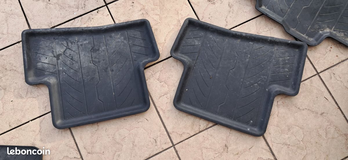 Tapis de sol caoutchouc captur 2014 - Équipement auto