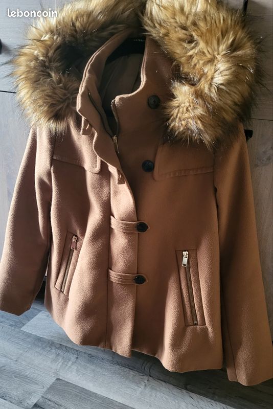 Blouson / Bomber en cuir marron Schott 637 vintage 90's Made in USA
