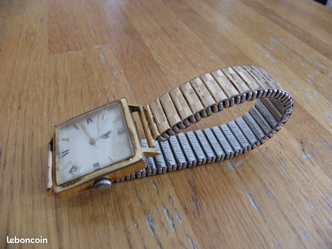 Bracelet De Montre Vintage Rowi En Métal - Modèle Fixo-Flex 29 - Occasion En Super état