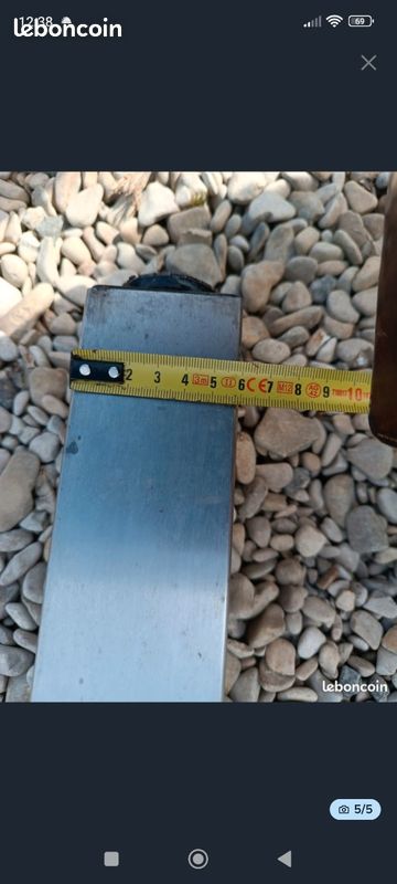 Pieds de table carré en metal (image 5)