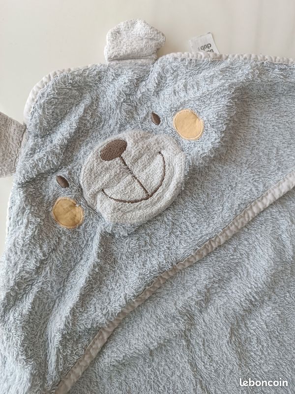 Serviette de bain bébé garçon (image 2)