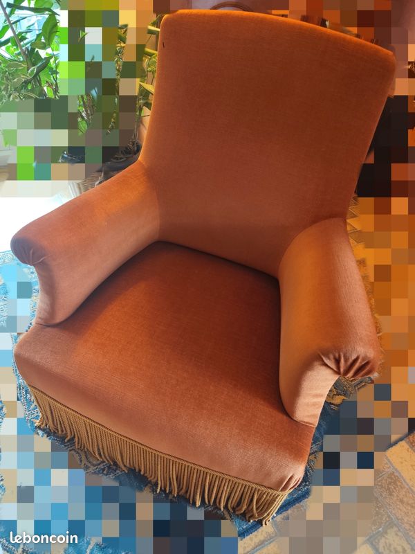 Fauteuil style Napoleon III (image 1)