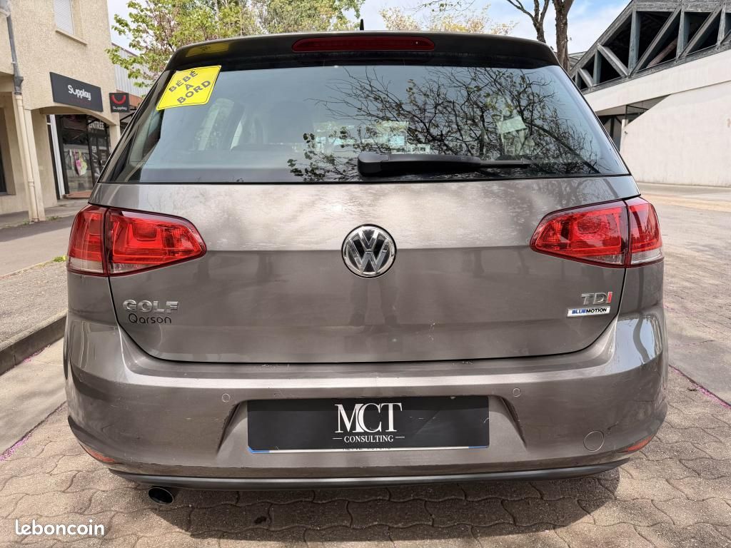 VOLKSWAGEN GOLF 1.6 16V TDI CR FAP BlueMotion - 105 - BV DSG 7 VII BERLINE Confortline PHASE 1 (image 4)
