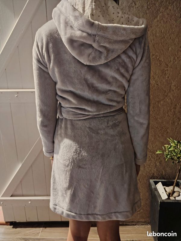 Capuche Robe De Chambre Xs Capuche Peignoir ZippÃ© Garcon Peignoir