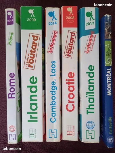 Lot de guides du routard (image 1)