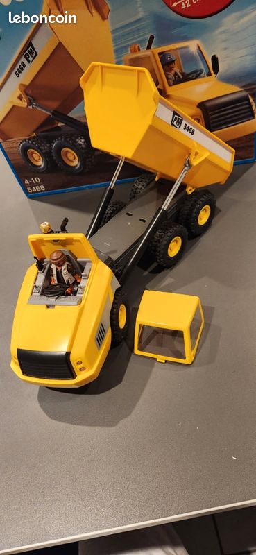 Camion benne playmobil 4468 avec boîte (image 2)