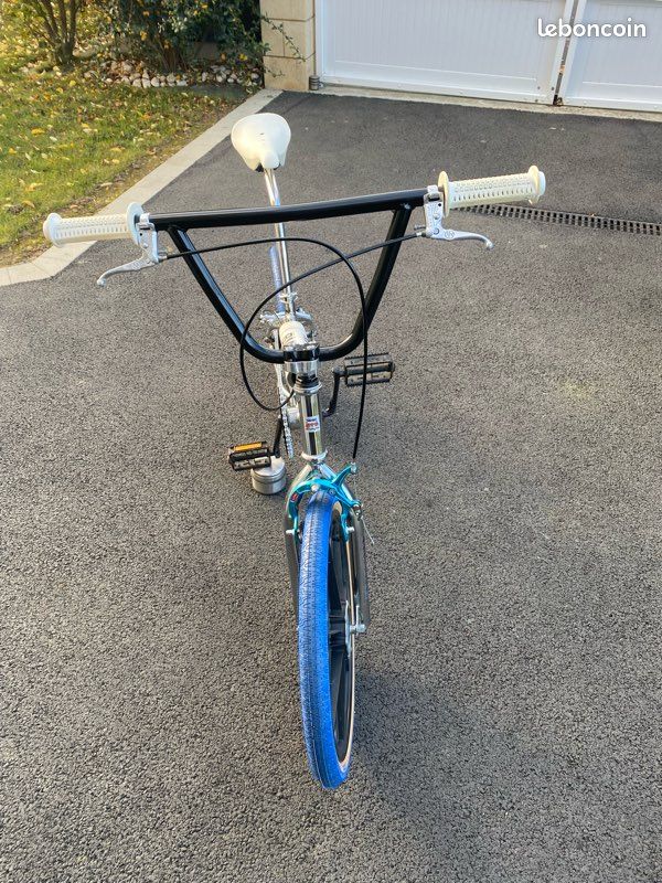 Panneau Pub Vintage Métal BMX Motobecane – Reproduction Neuve 30x23 Cm (env.) Déco Atelier Garage