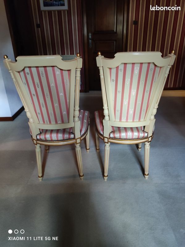 Chaises style Louis XVI (image 5)