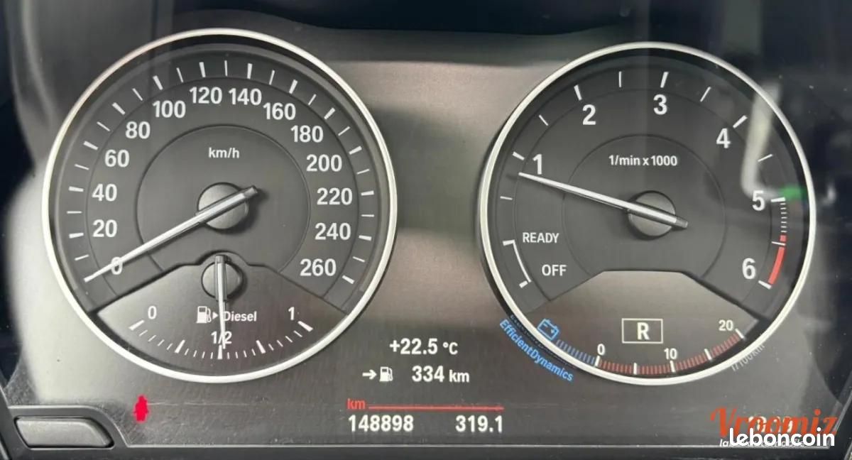 Bmw Serie 2 Gran Tourer 218d XDrive PACK M BVA8 7 Places Toit Pano GPS Caméra J (image 19)