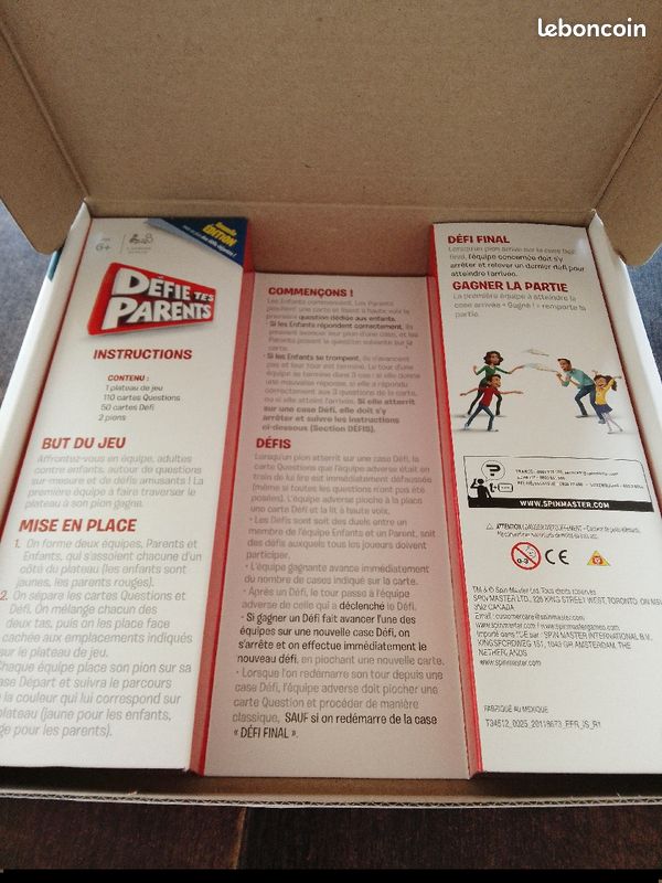 Jeu de société "Défie tes parents" (image 7)