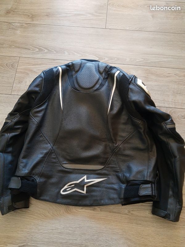 Veste cuir homme moto (image 2)