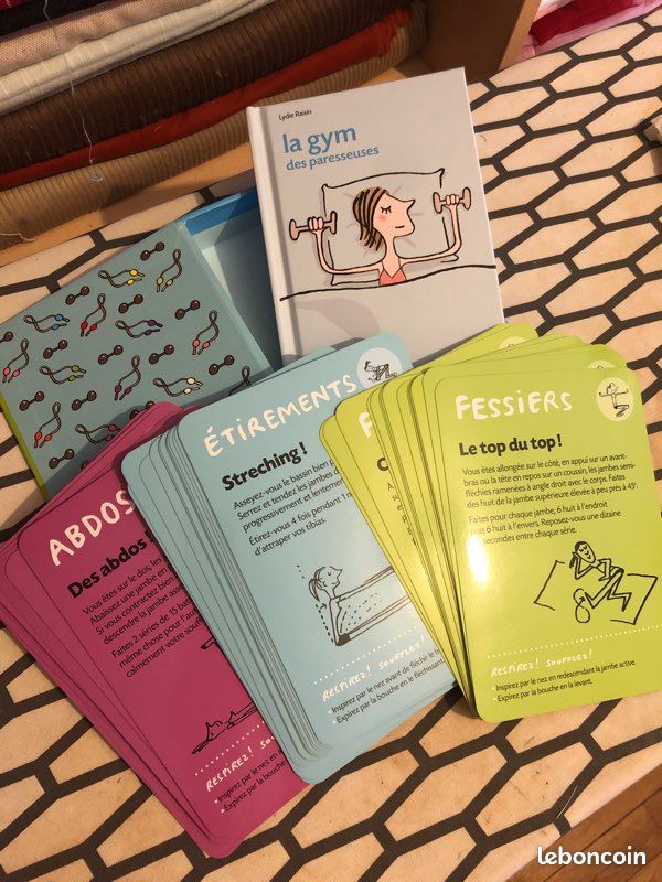 Coffret livre et fiches de sport (image 2)