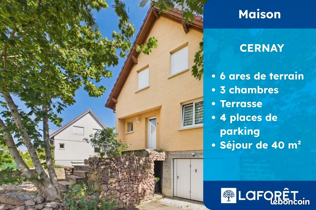 Maison 5 pièces 100 m² · à Cernay · 100 m² · 280 300 €