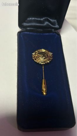 RARE INSIGNE AIR France 10000 Heures De Vol En Or + 13 Grammes EUR 401