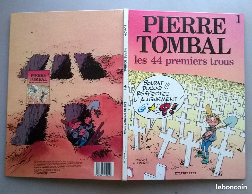 2 BD n° 1 et 5 " PIERRE TOMBAL " Editions DUPUIS (image 2)