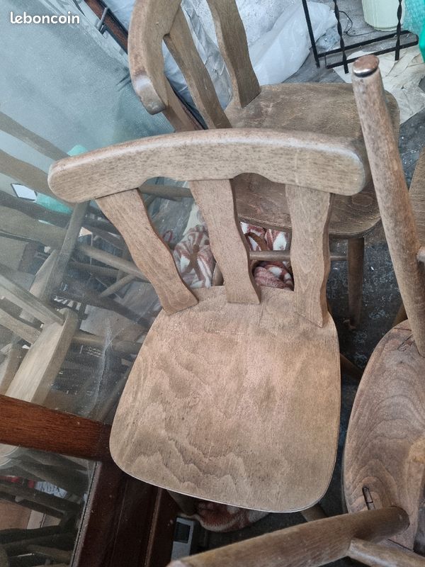 Chaise de bar vintage (image 2)