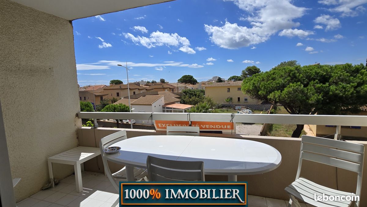 Appartement 3 pièces 42 m² · à Valras-Plage · 42 m² · 134 500 €