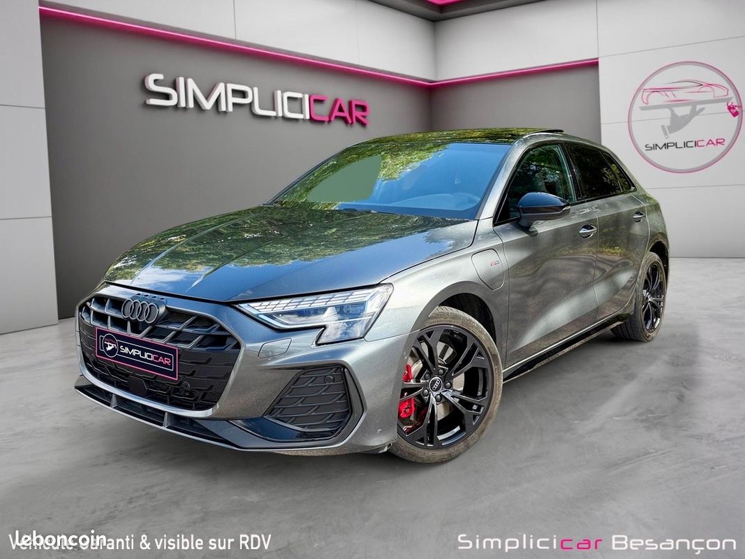 AUDI A3 Sportback 45 TFSI e 272ch PHEV S line S tronic Garantie constructeur 2030 FR (image 4)