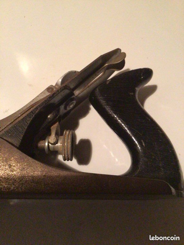 Rabot Stanley Handyman Ancien – Poignées Bois – Made In England