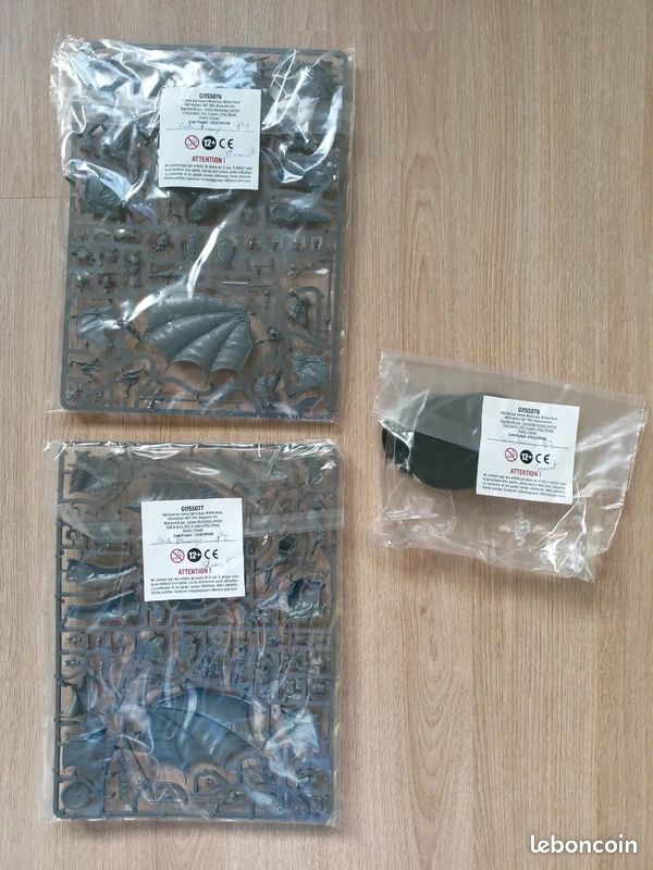 X2 Gardes Dracorage Plastique Warhammer AOS – Stormcast Eternals (P-00GSA)