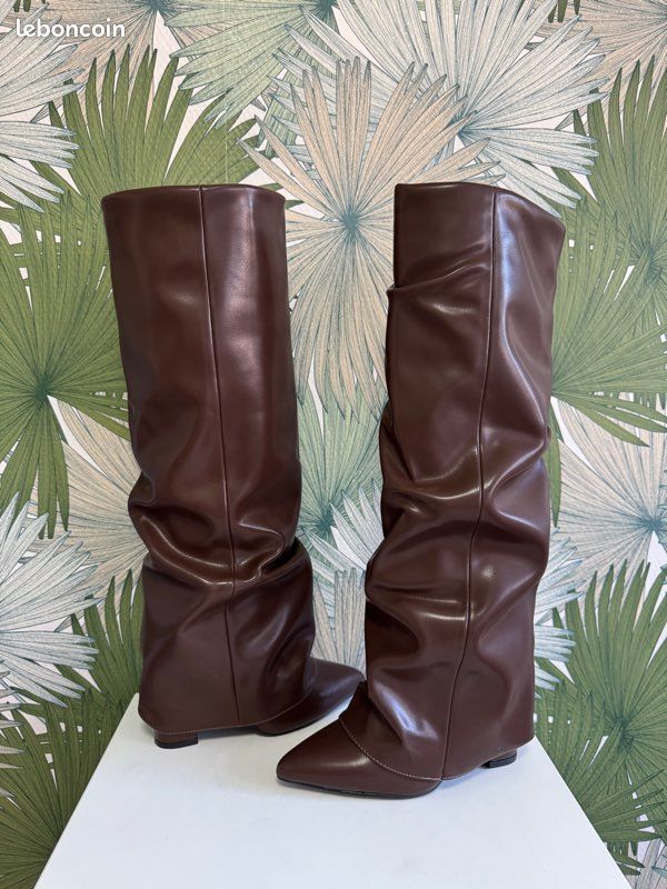 Bottes Khombu Marron - Pointure 7.5 Medium (US) - Occasion - Tige Mi-mollet