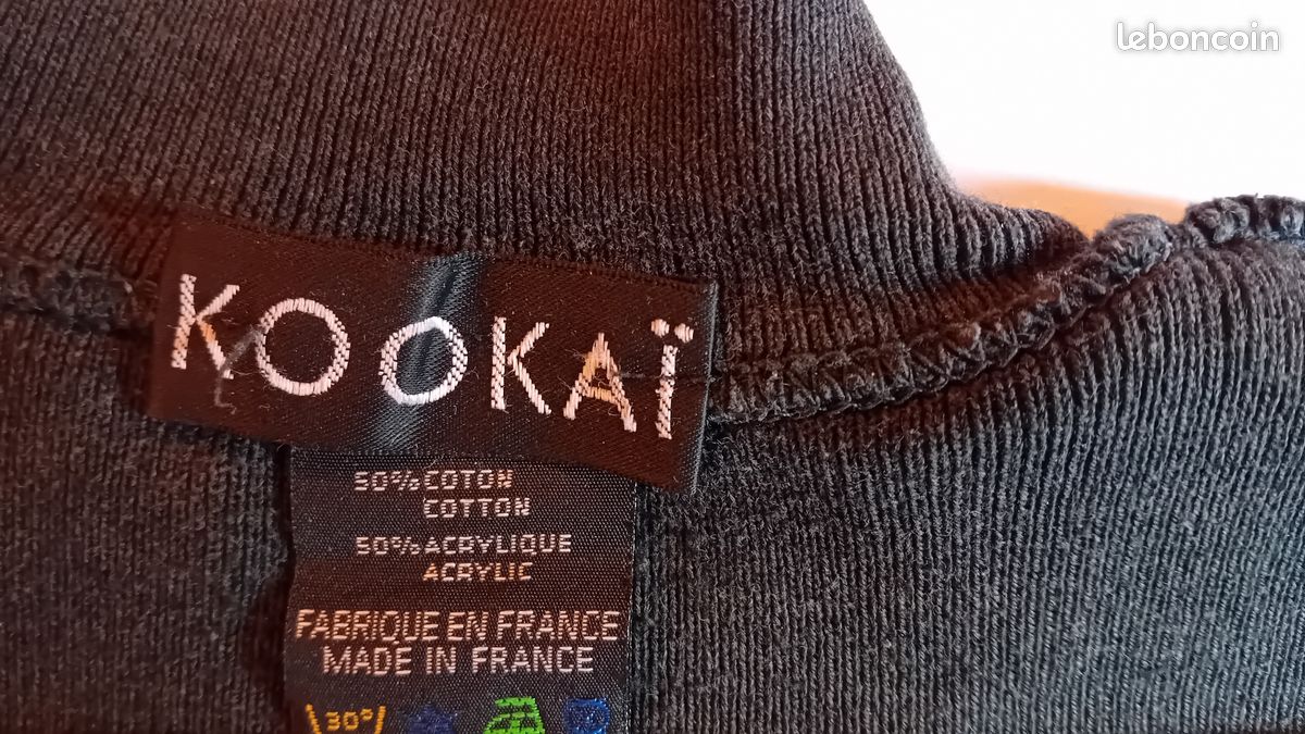 Pull Kookaï 10 ans coton acrylique en très bon état (image 2)