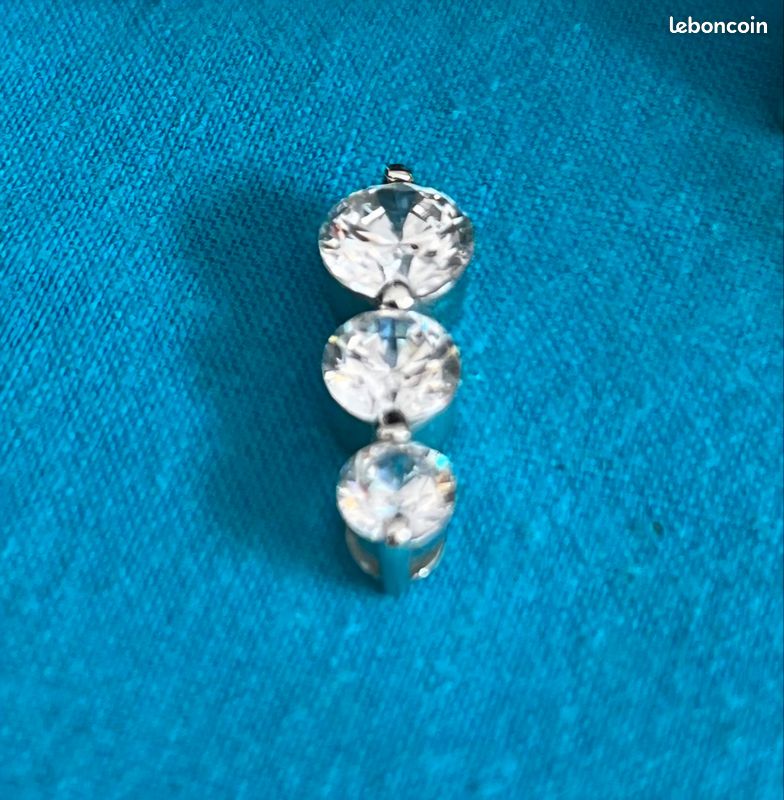 Bijoux fantaisie argent et/ ou zirconium (image 3)