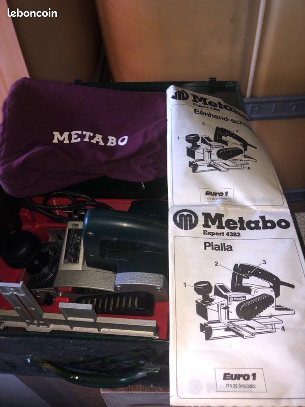 Rabot métabo comme neuf (image 2)