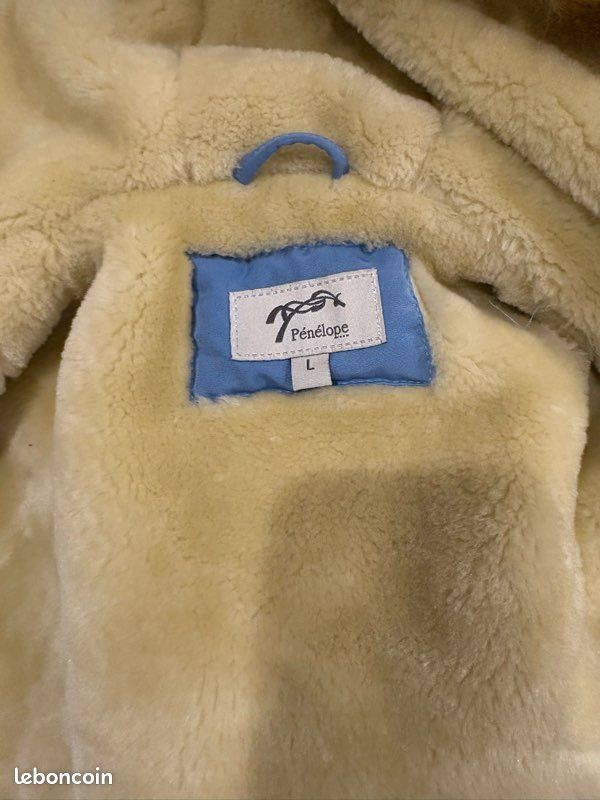 Veste Peneloppe bleue taille L (image 3)
