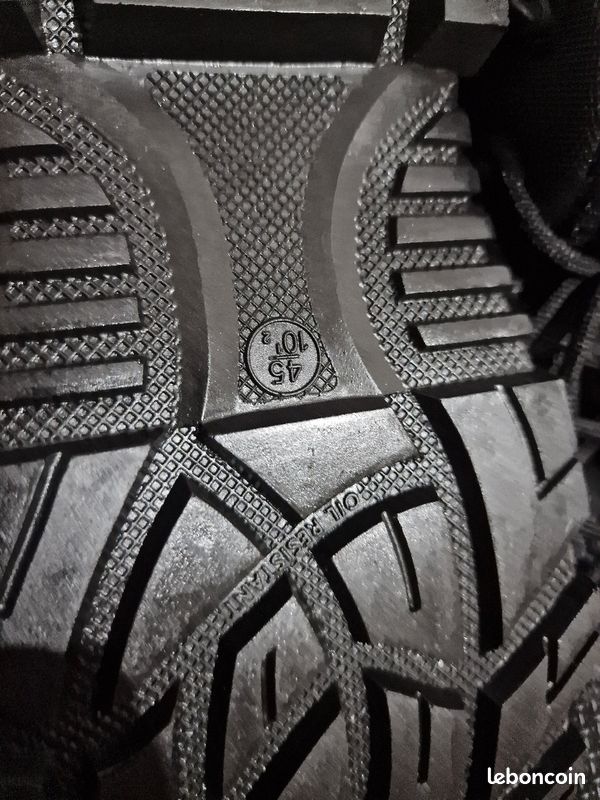 Chaussures sécurité basket sécurité jallatte neuf jamais porté taille 45 (image 4)