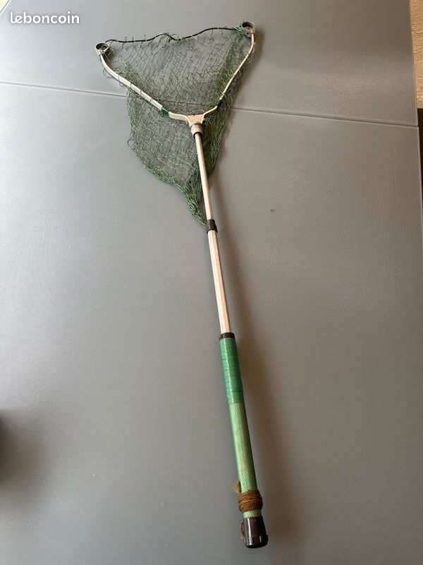 Épuisette Télescopique Pour La Pêche – Longueur 135 Cm – Ancien Modèle